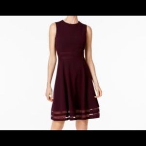 Calvin Klein Flare A Line Dress